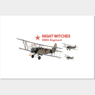 Night Witches Female WW2 Pilots Posters and Art